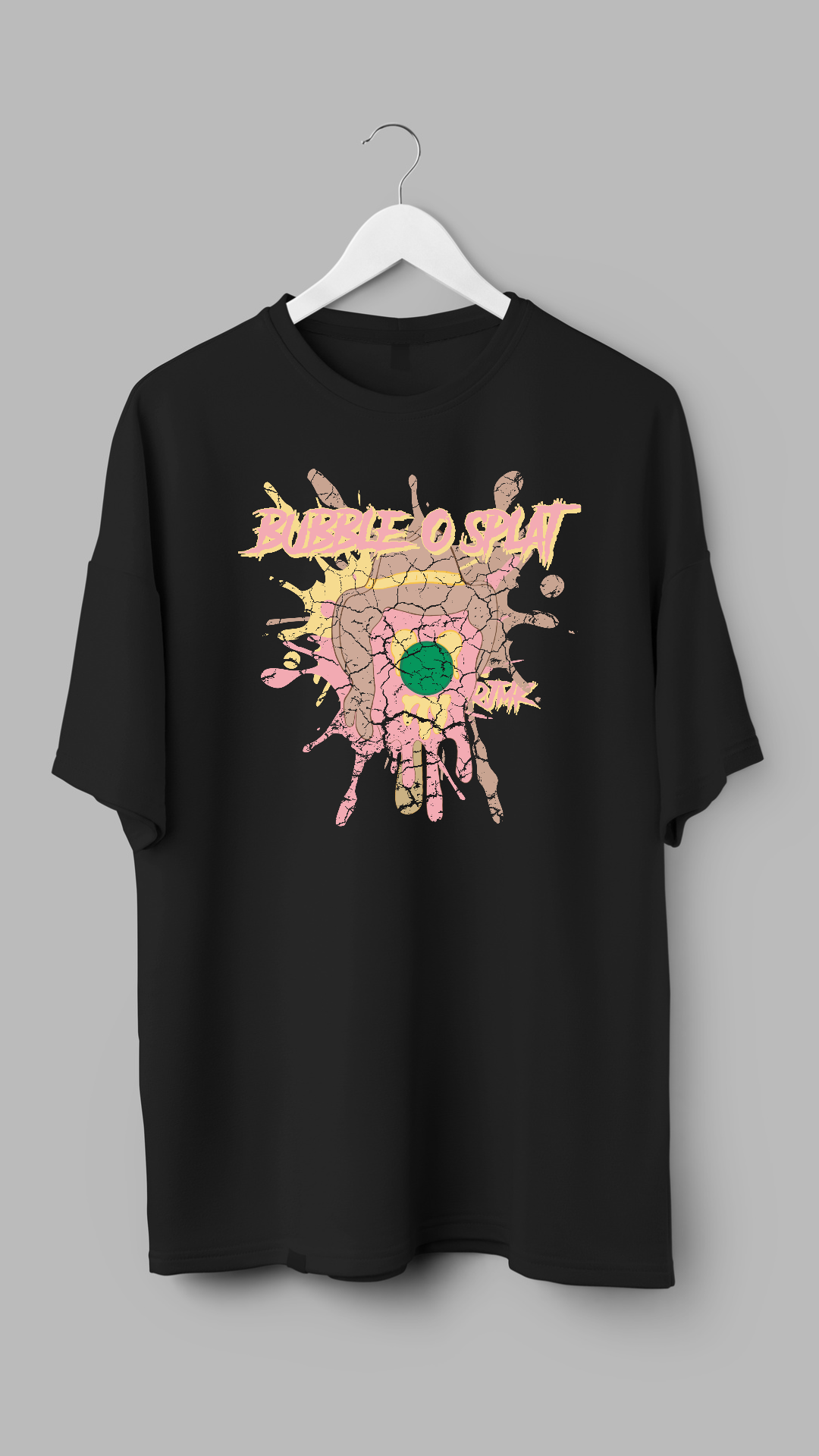 Bubble - O - Splat - Mens Summer Graphic T-shirt - RJMK Clothing