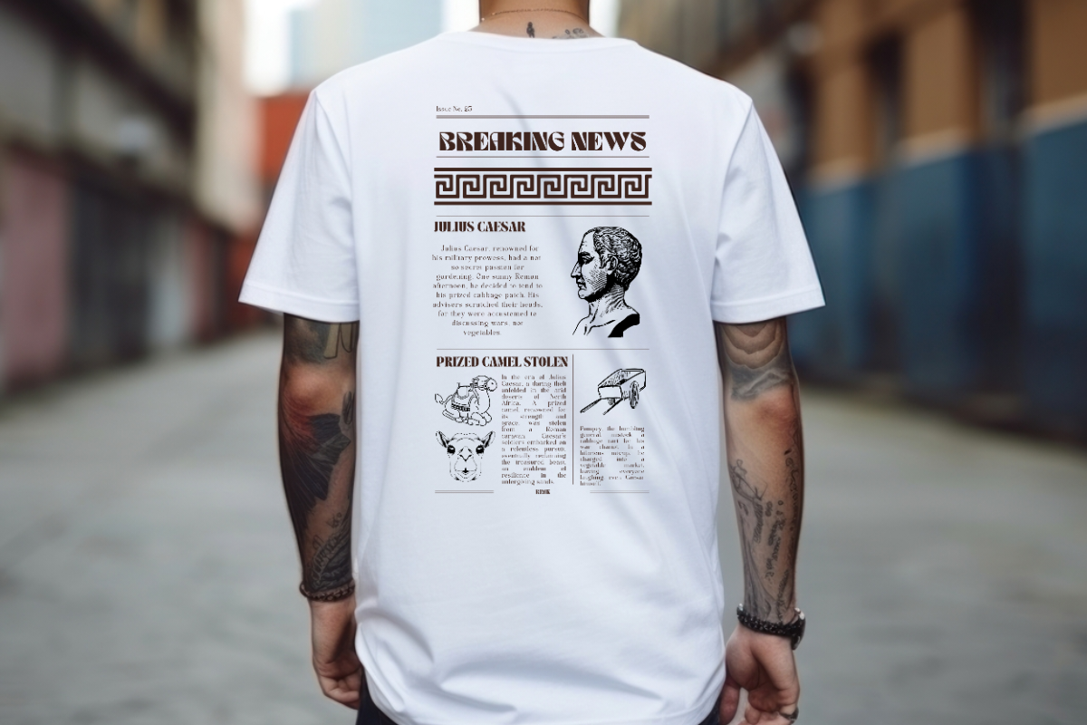 "The Chronicle Tee: 'Historical Headlines'