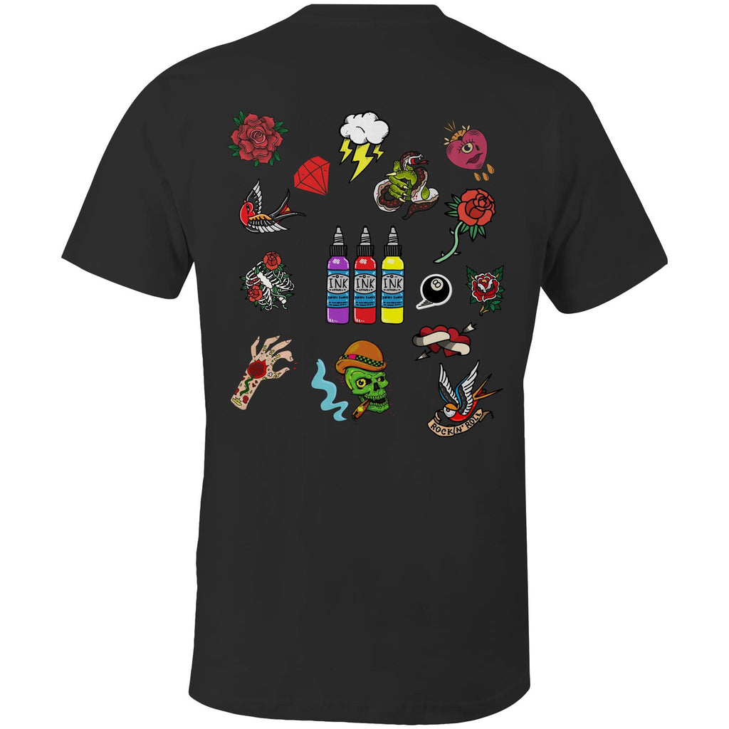 Tattoo Colour graphic t-shirt - classic t-shirt - mens t-shirt