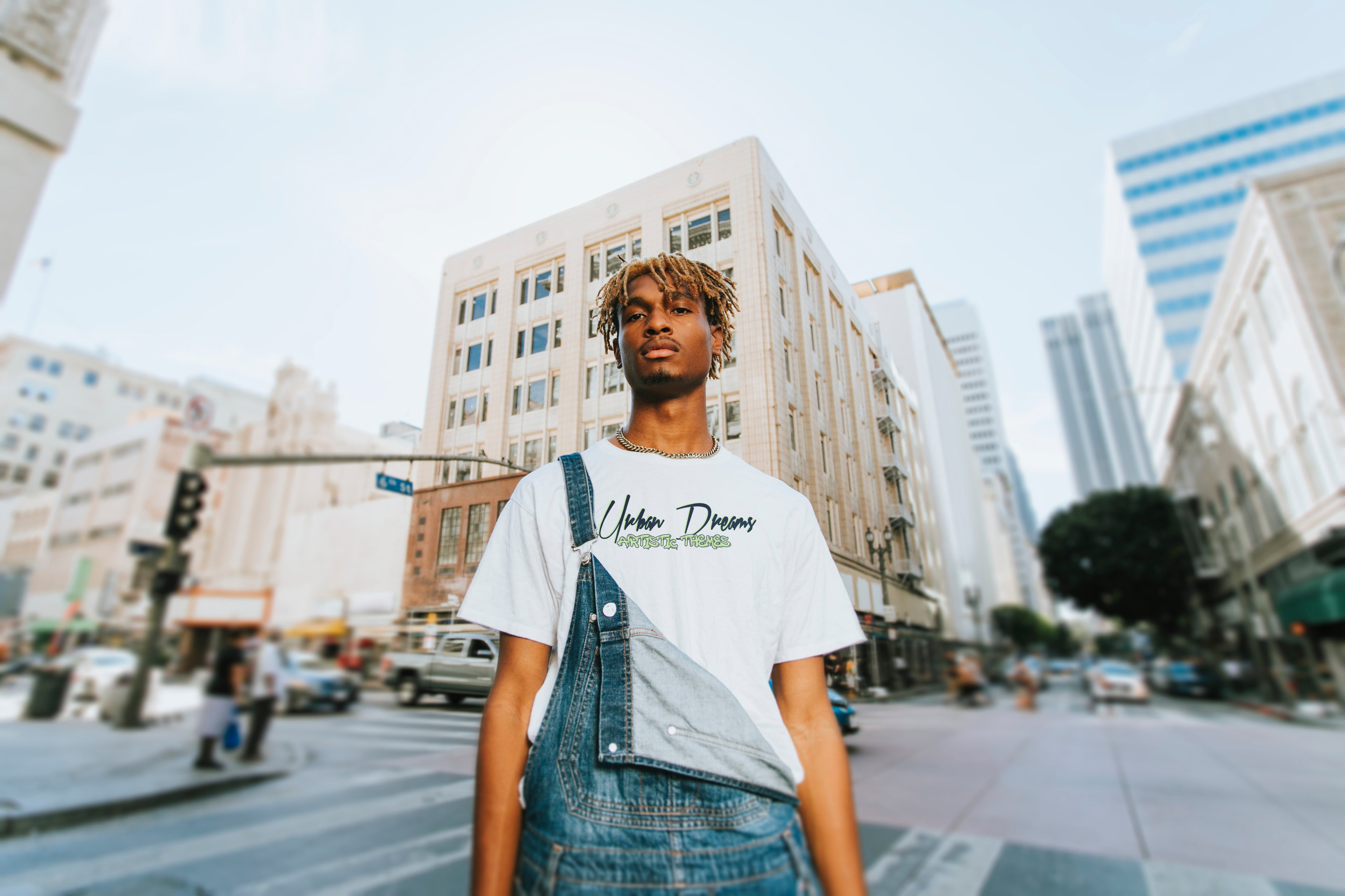 Urban Dreams, Artistic Themes - Slogan T-shirt - RJMK Clothing