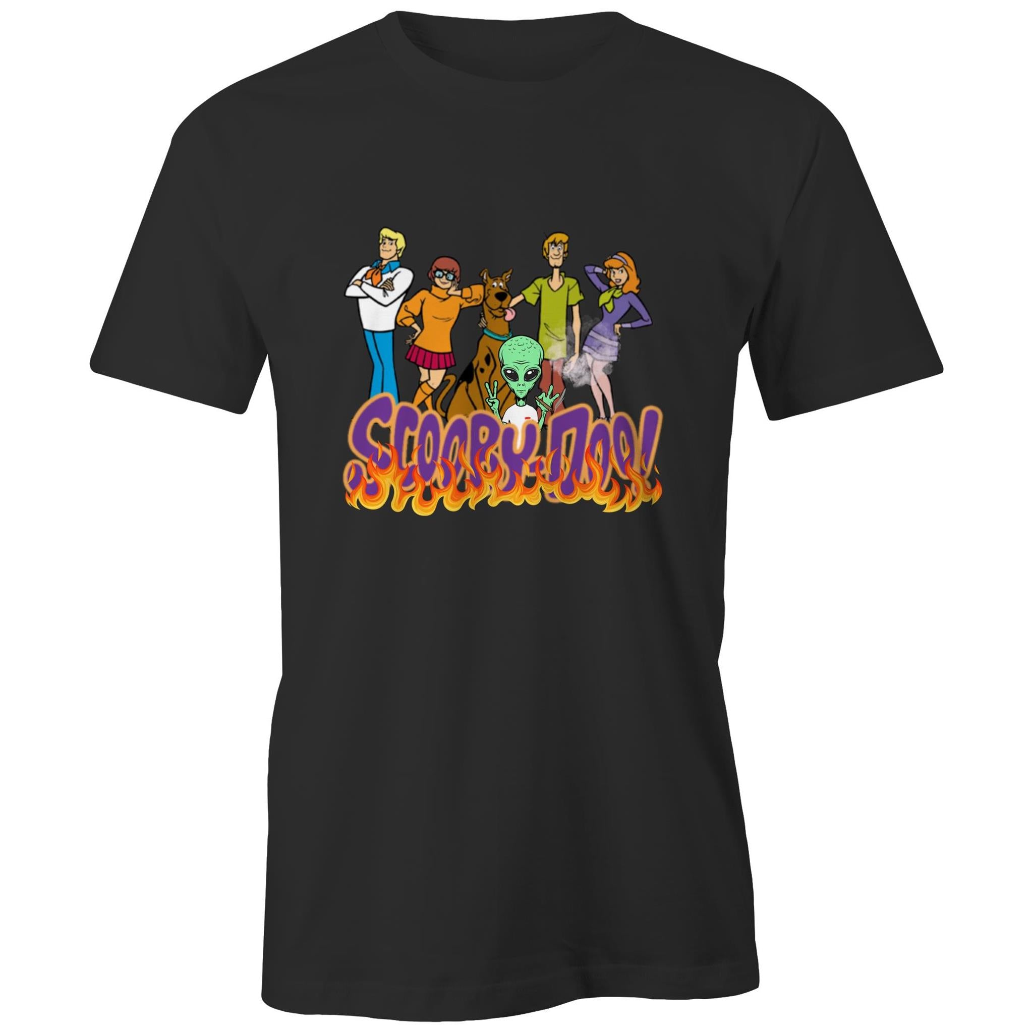 Scooby & alien, plus some friends - RJMK Clothing