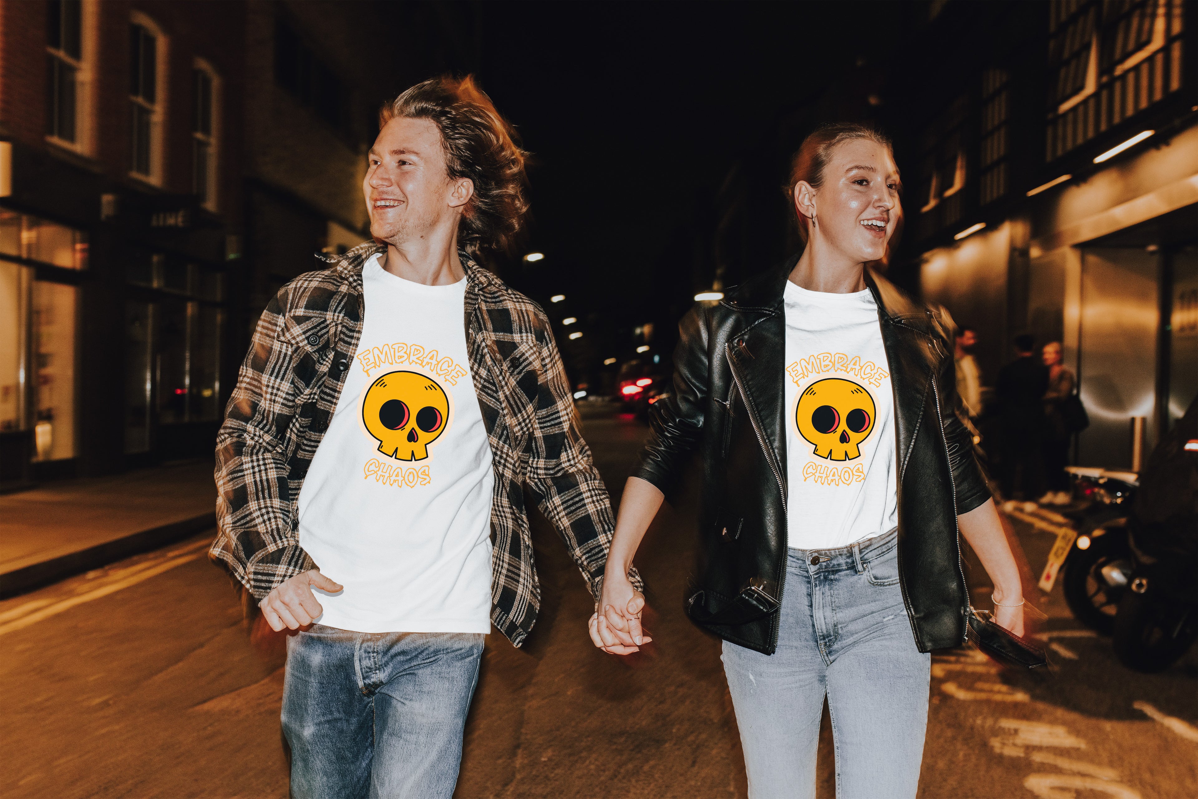 Embrace Chaos - Slogan Tee - RJMK Clothing
