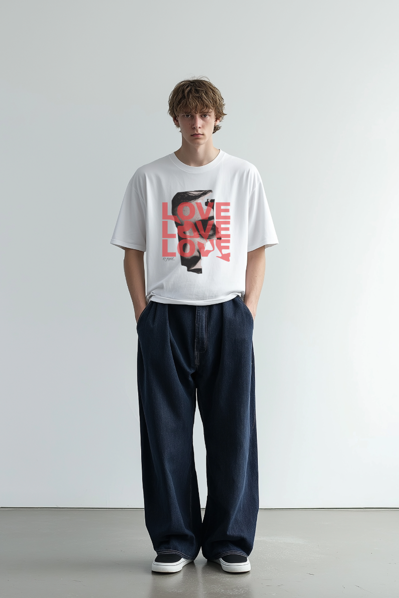 LOVE Graphic Organic Cotton Tee