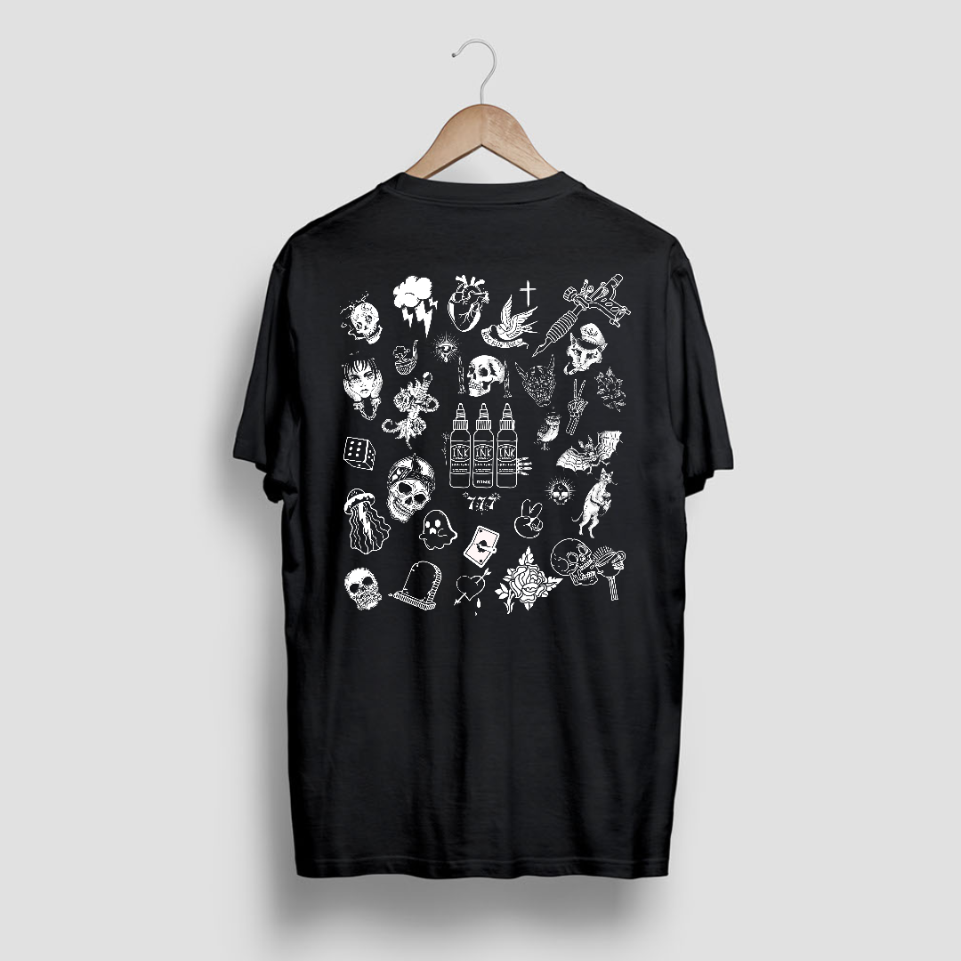 Tattoo Print Style - classic t-shirt - graphic t-shirt - mens t-shirt