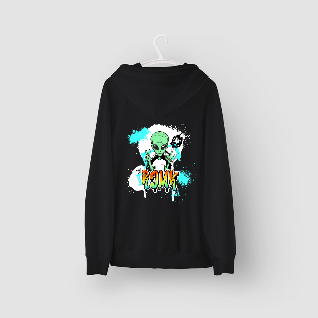 Alien smoke -Limited Edition Hoodie - graphic hoodie