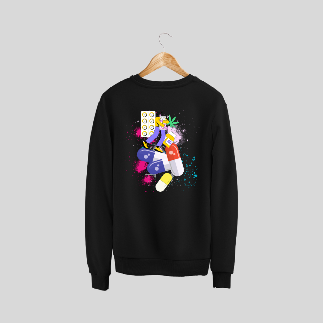 The Pills - Crew Sweatshirt - Graphic Jumper - Jumper Australia - RJMK