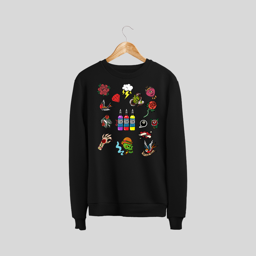 Tattoo Jumper - Graphic Jumper - Tattoo Ideas Sweatshirt