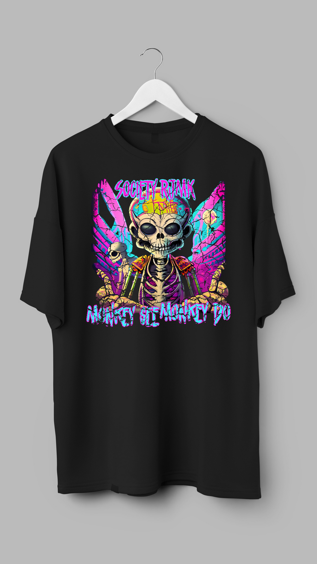 Monkey See Aliens - Mens Graphic T-shirt - RJMK Clothing