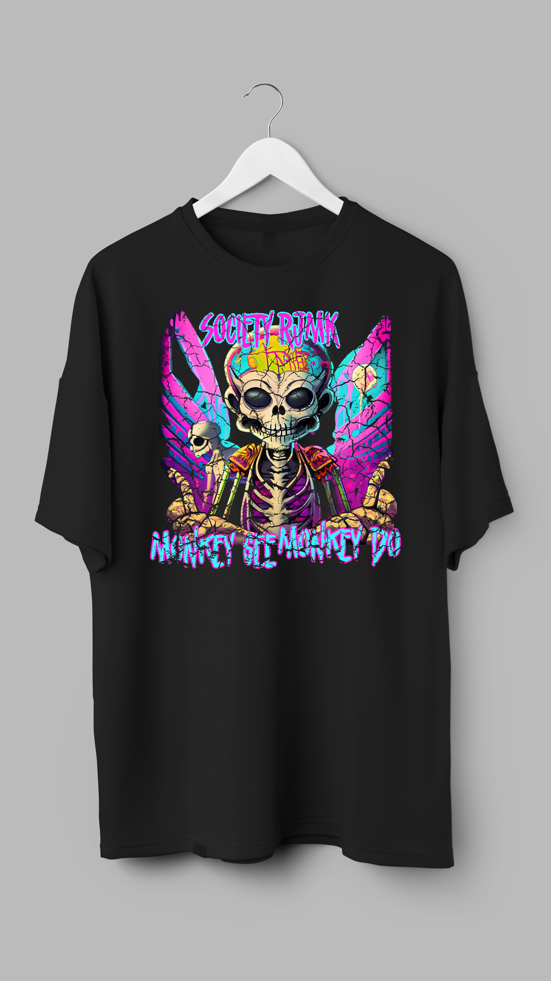 Monkey See Aliens - Mens Graphic T-shirt - RJMK Clothing