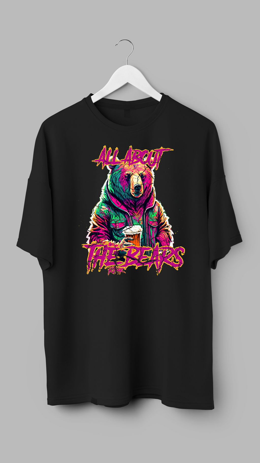 All about the bears here - Mens Graphic T-shirt - RJMK Clothing