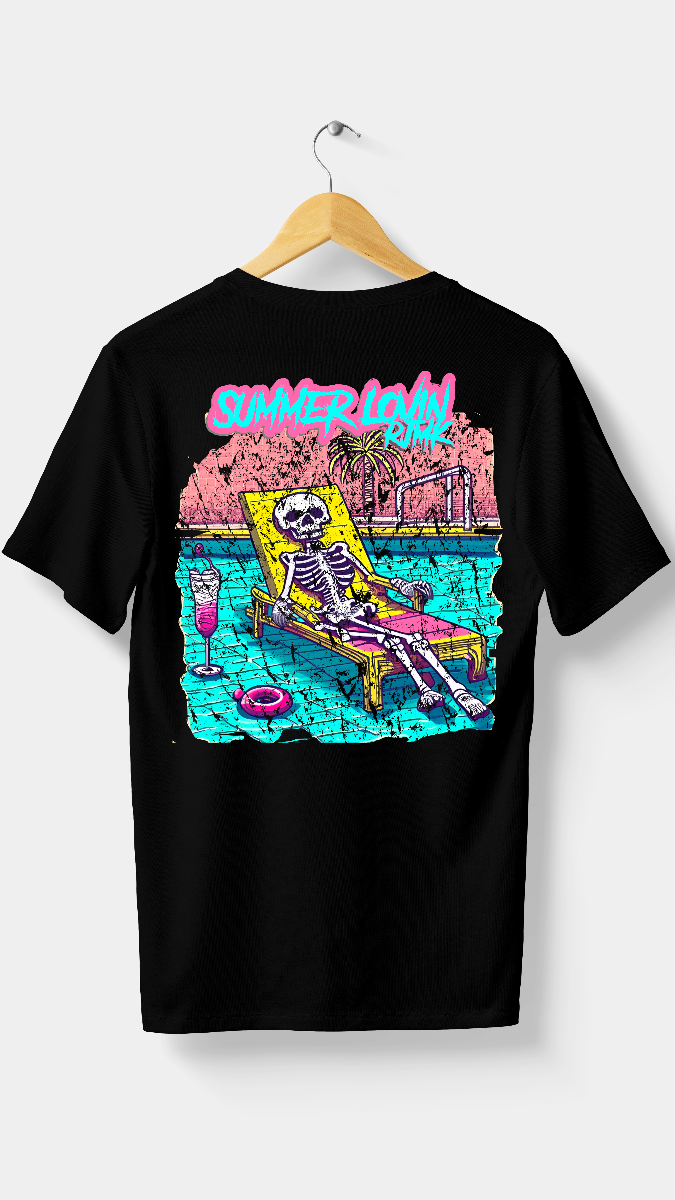 Summer Lovin' Skeleton Graphic Tshirt - RJMK Clothing