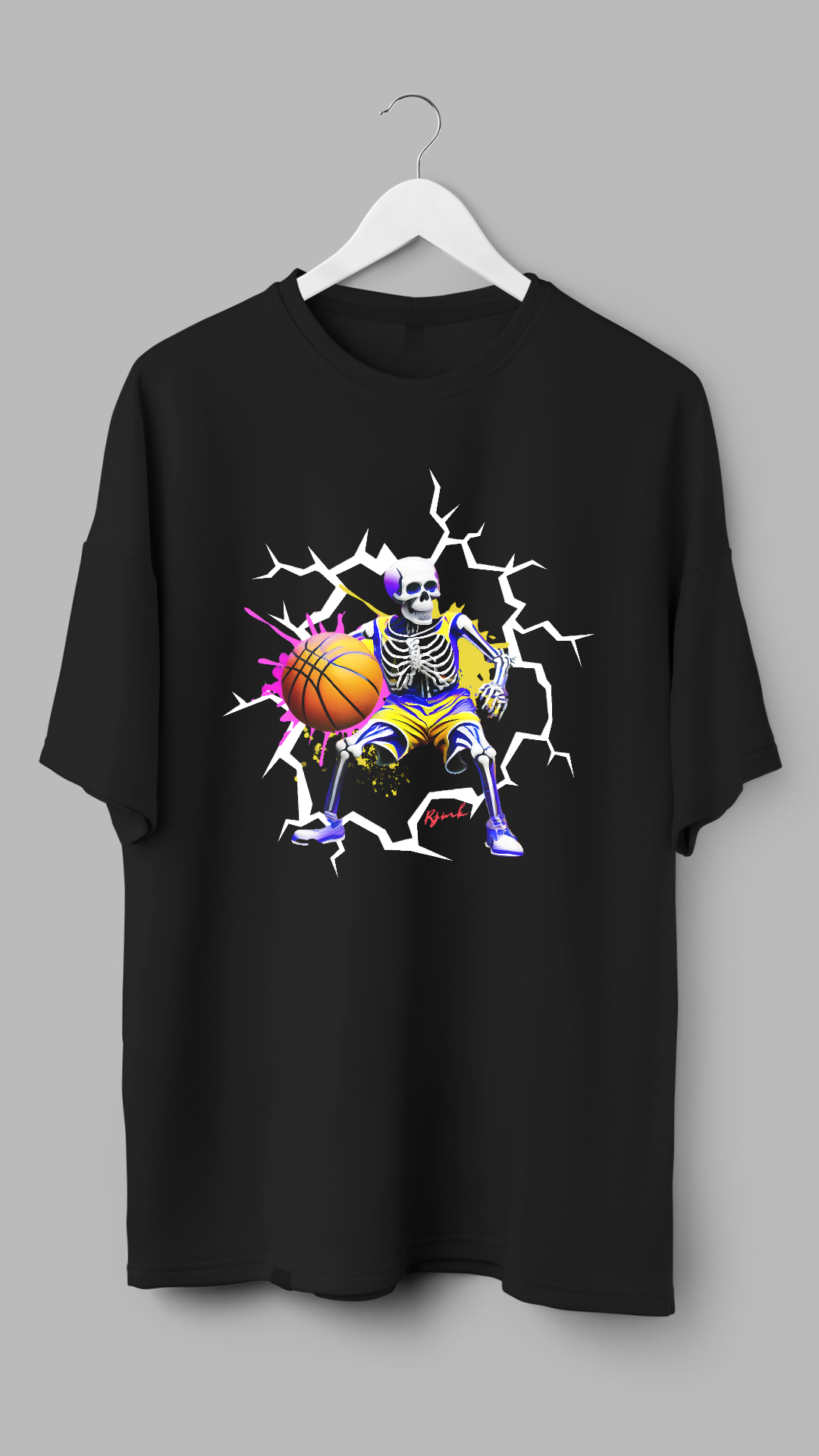 Lakers Skeleton - Graphic T-shirt - RJMK