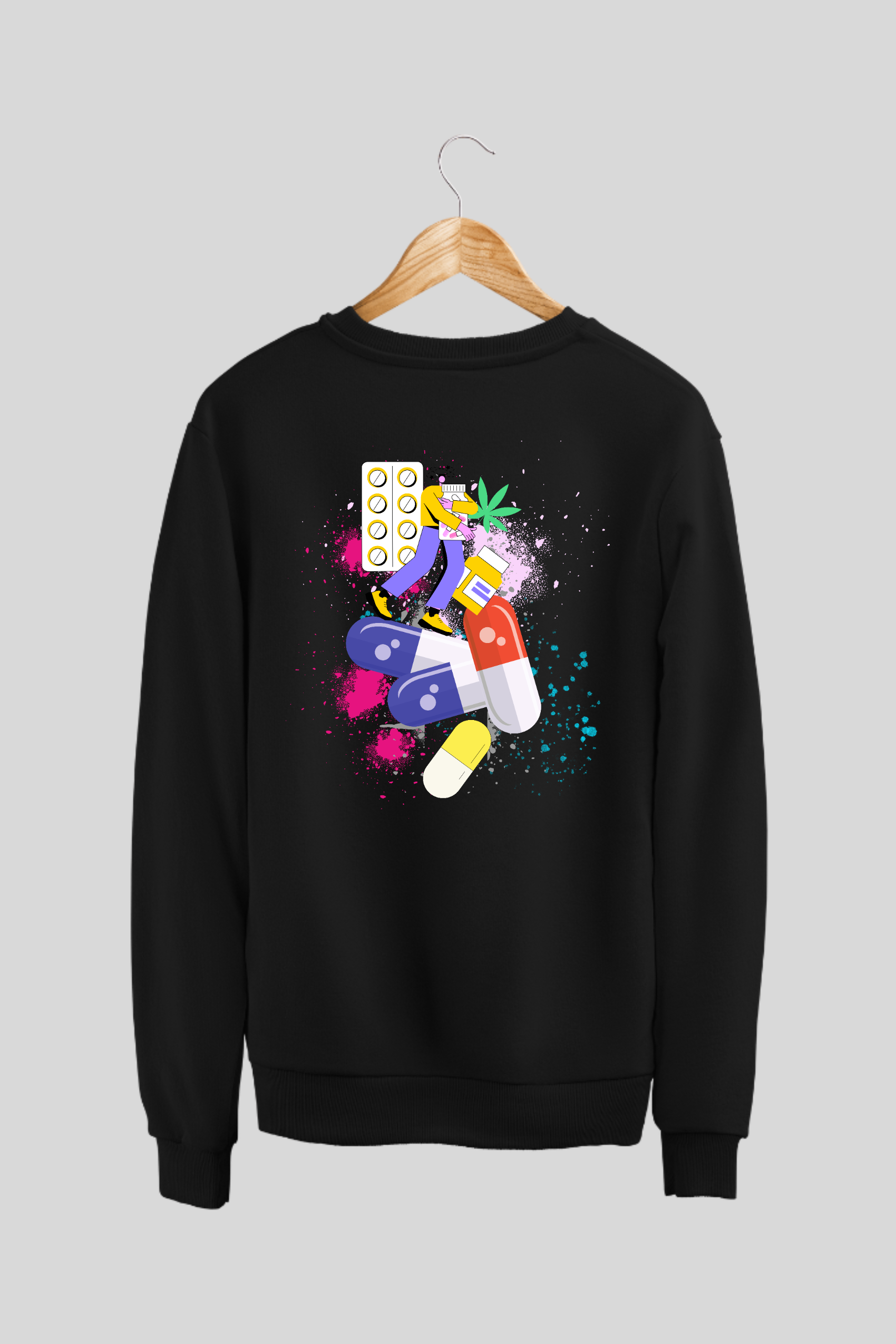 The Pills - Crew Sweatshirt - Graphic Jumper - Jumper Australia - RJMK