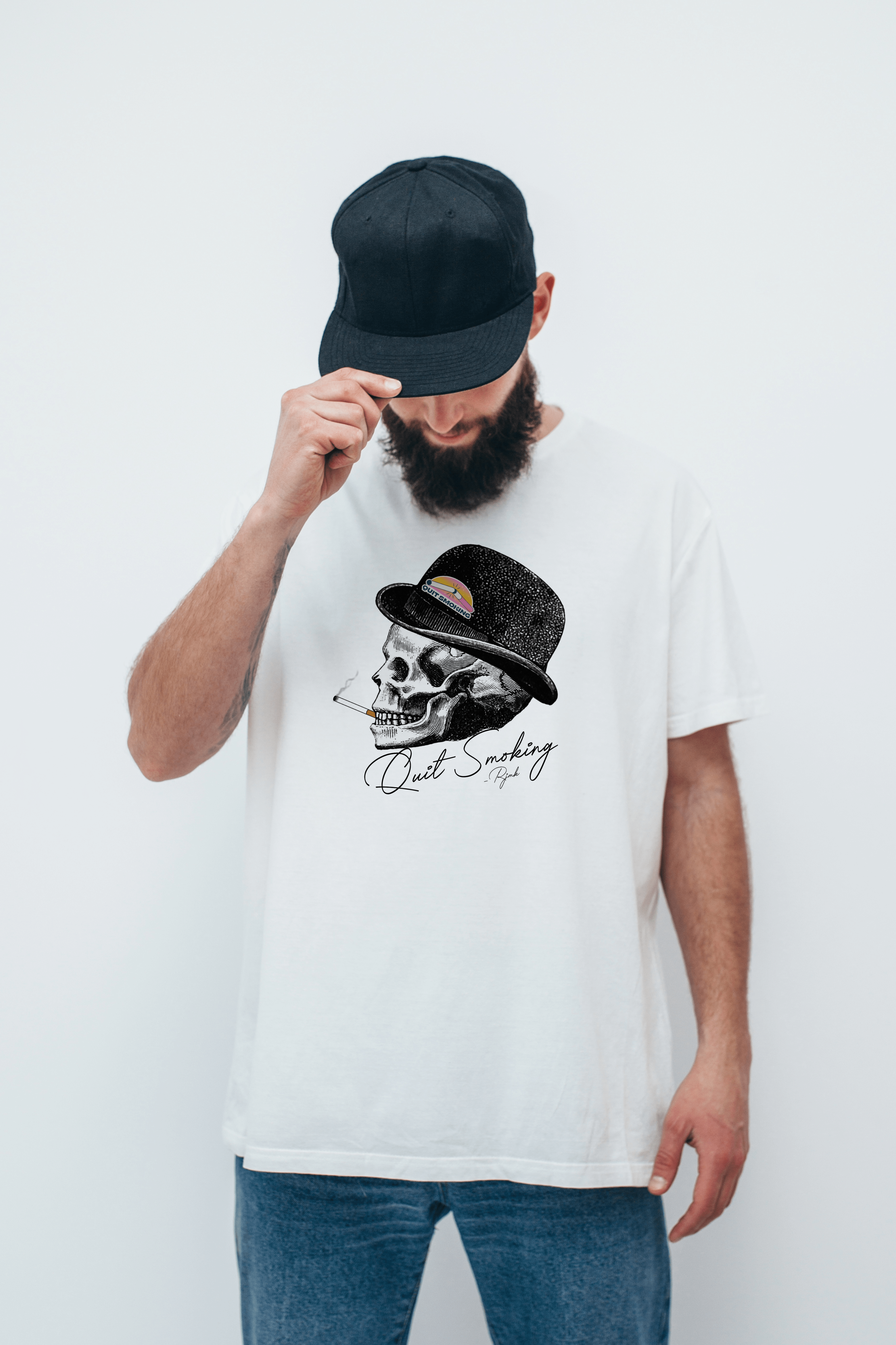 "Skull Session: Street Savvy Tee by RJMK Clothing