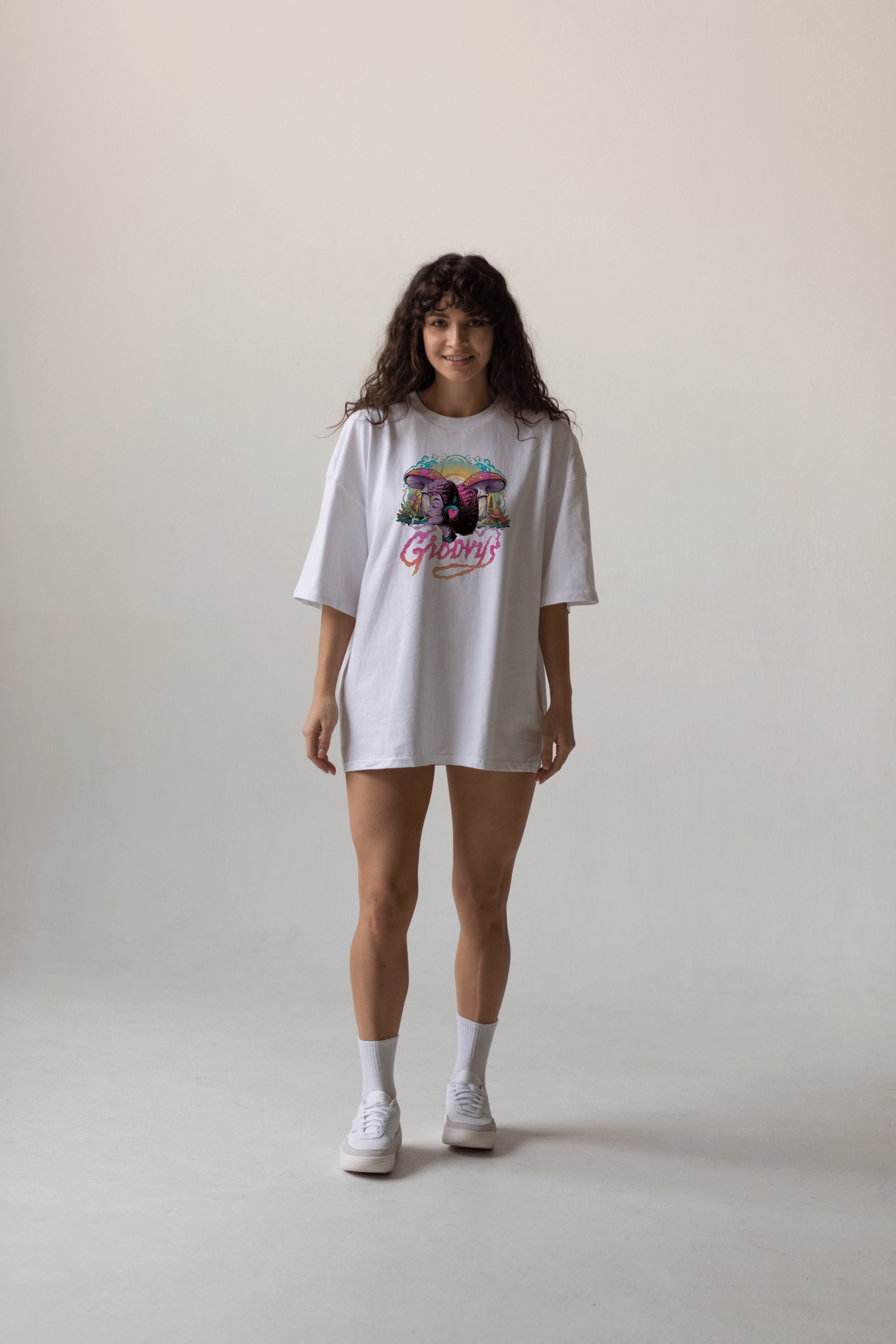 "Psychedelic Dreams:Retro Vibe Tee by RJMK Clothing"