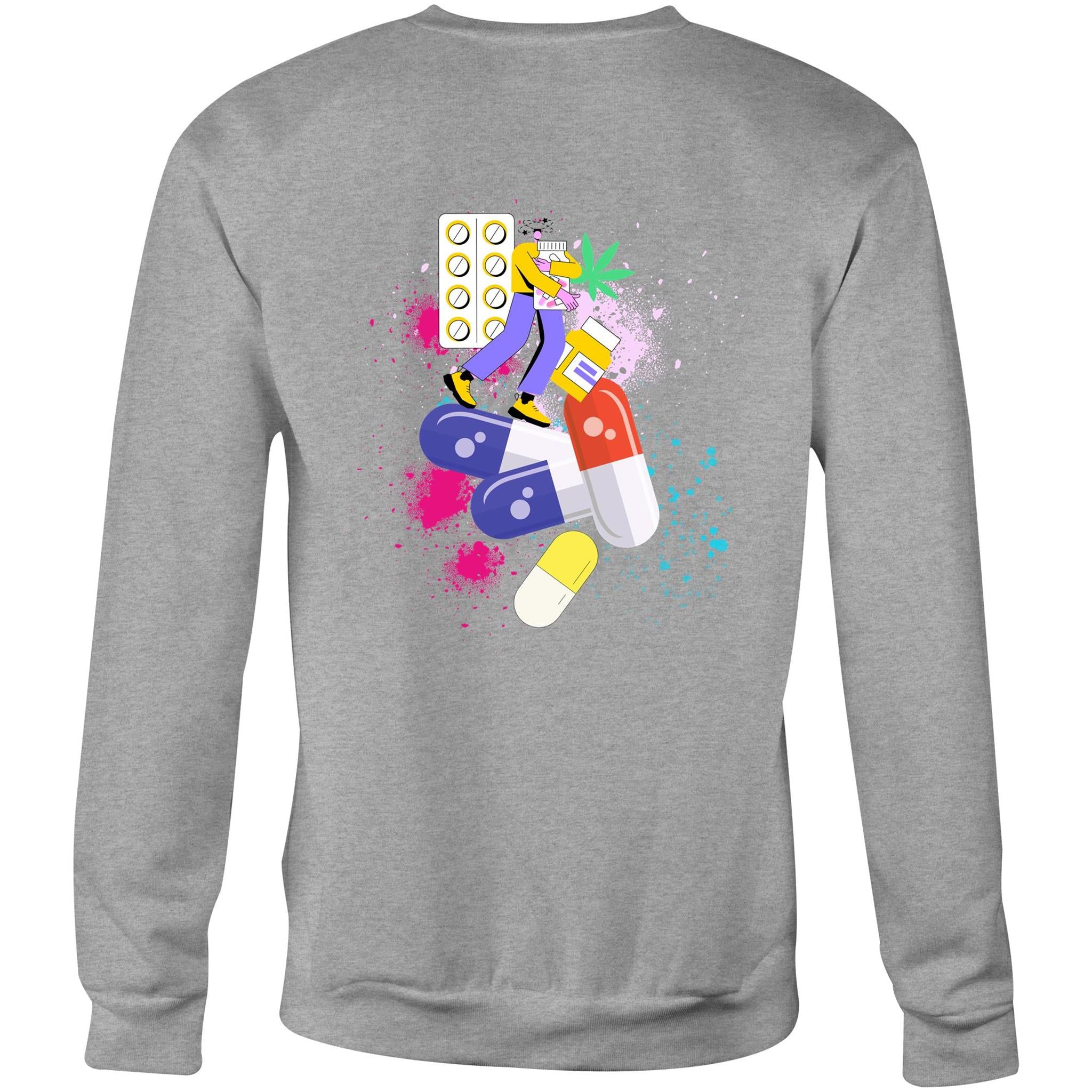 The Pills - Crew Sweatshirt - Graphic Jumper - Jumper Australia - RJMK