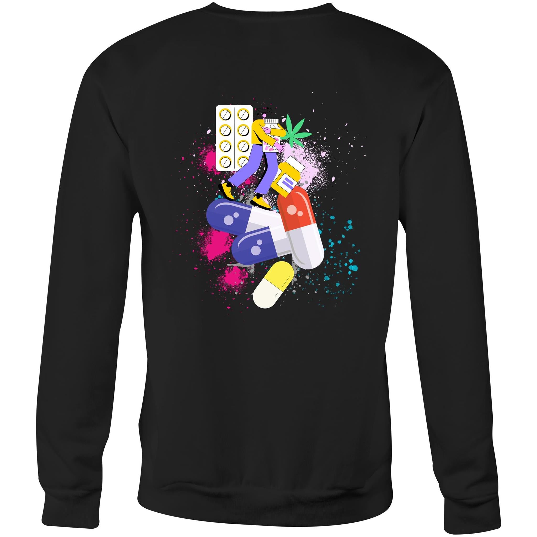 The Pills - Crew Sweatshirt - Graphic Jumper - Jumper Australia - RJMK