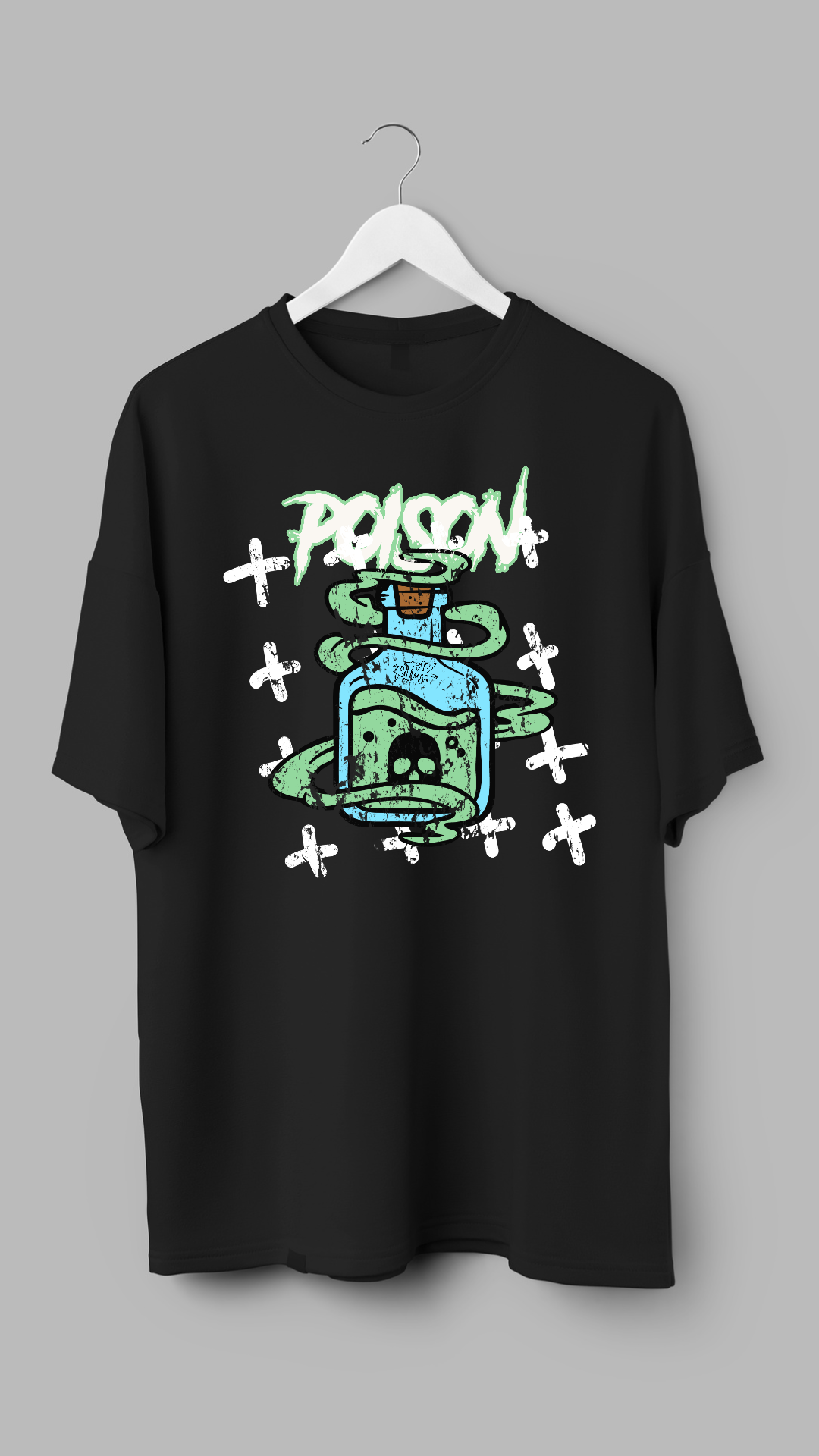 Poison - Mens Graphic T-shirt - RJMK Clothing