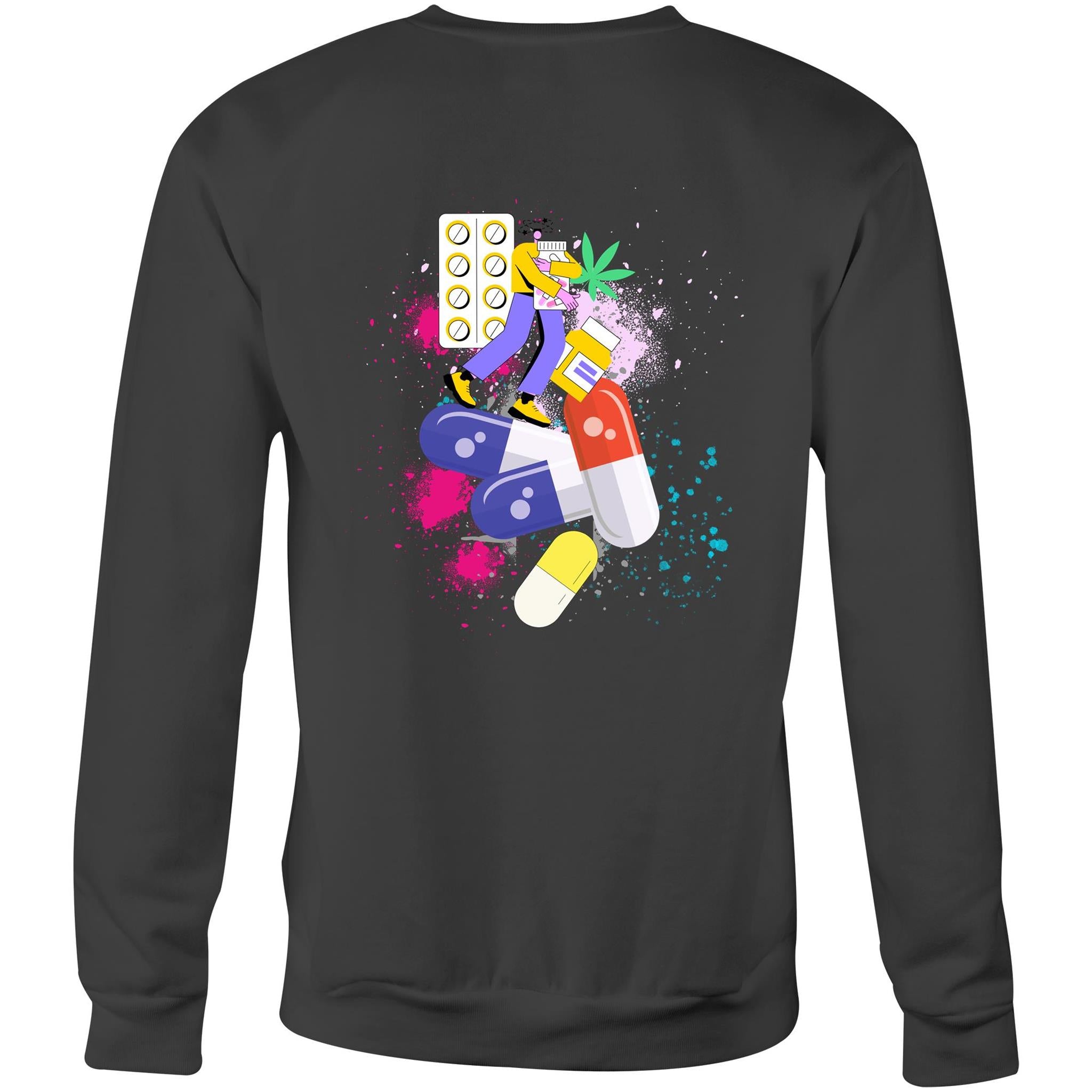 The Pills - Crew Sweatshirt - Graphic Jumper - Jumper Australia - RJMK