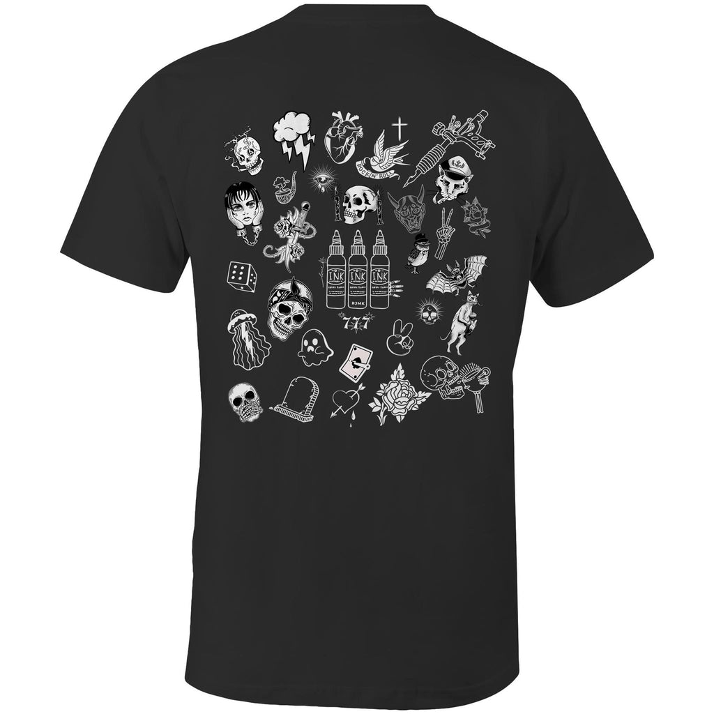 Tattoo Print Style - classic t-shirt - graphic t-shirt - mens t-shirt