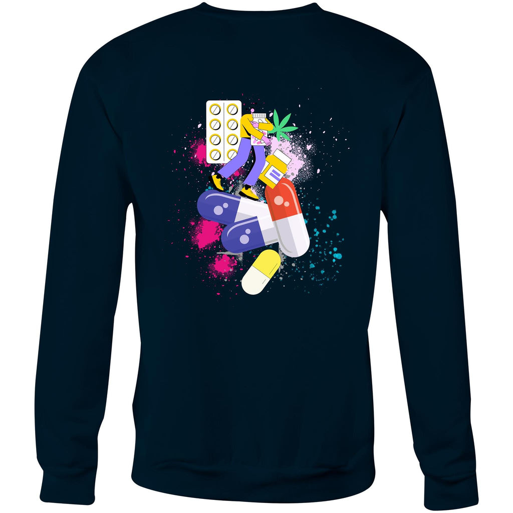 The Pills - Crew Sweatshirt - Graphic Jumper - Jumper Australia - RJMK