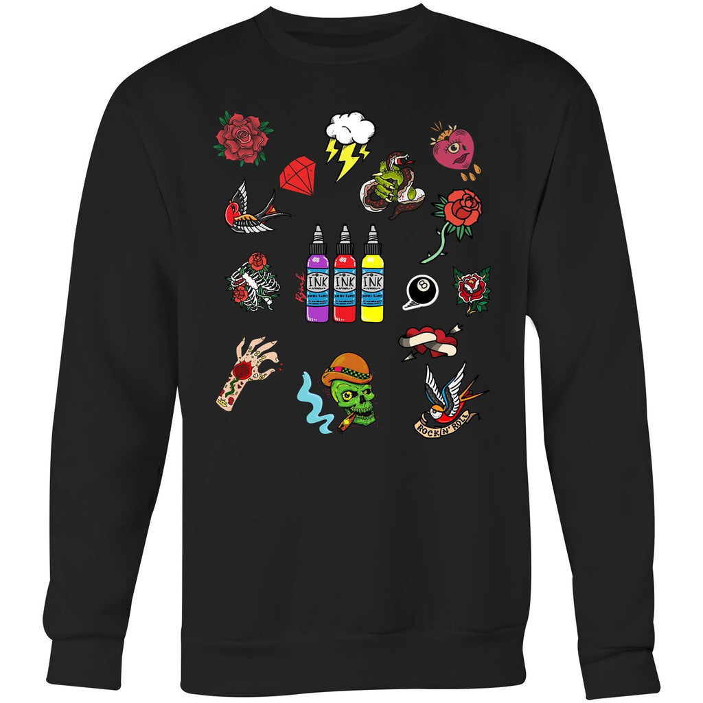 Tattoo Jumper - Graphic Jumper - Tattoo Ideas Sweatshirt