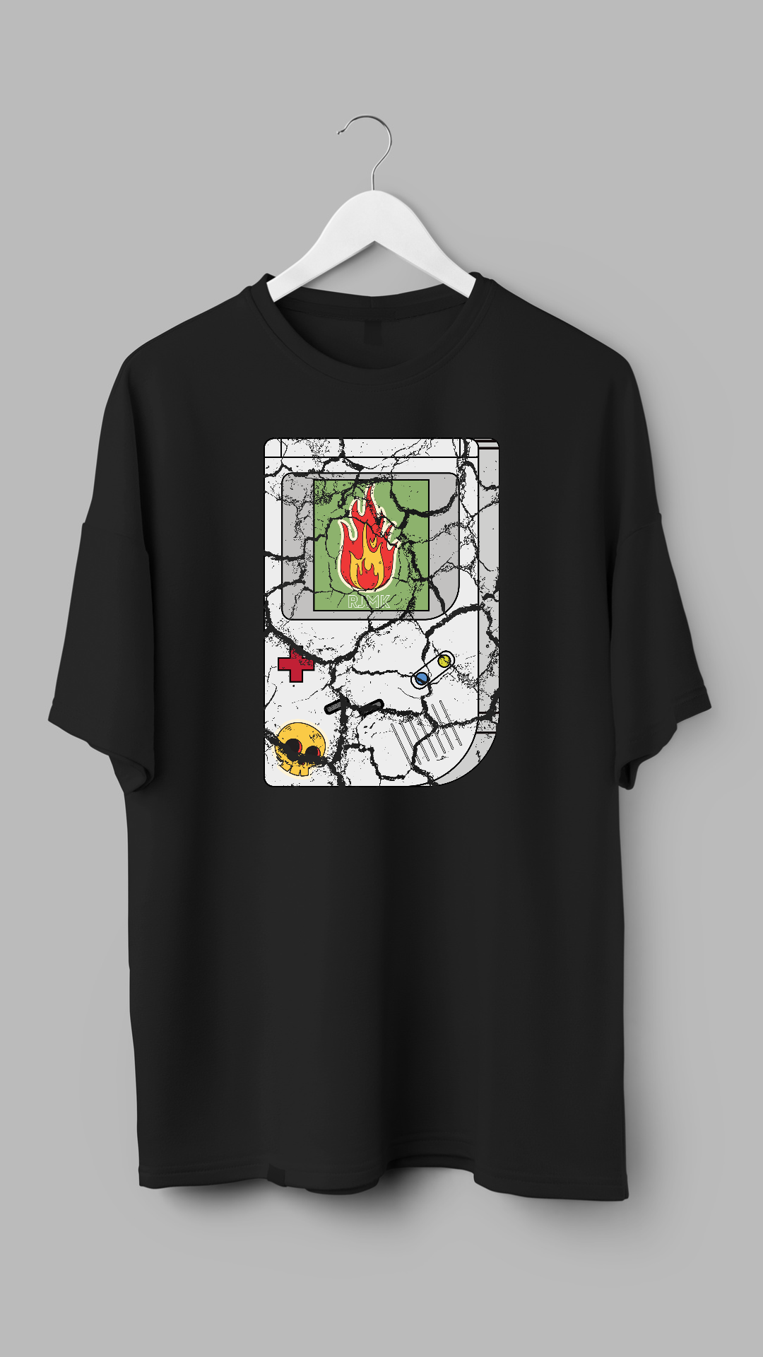 Gameboy 90s Style - Mens Graphic T-shirt - RJMK Clothing