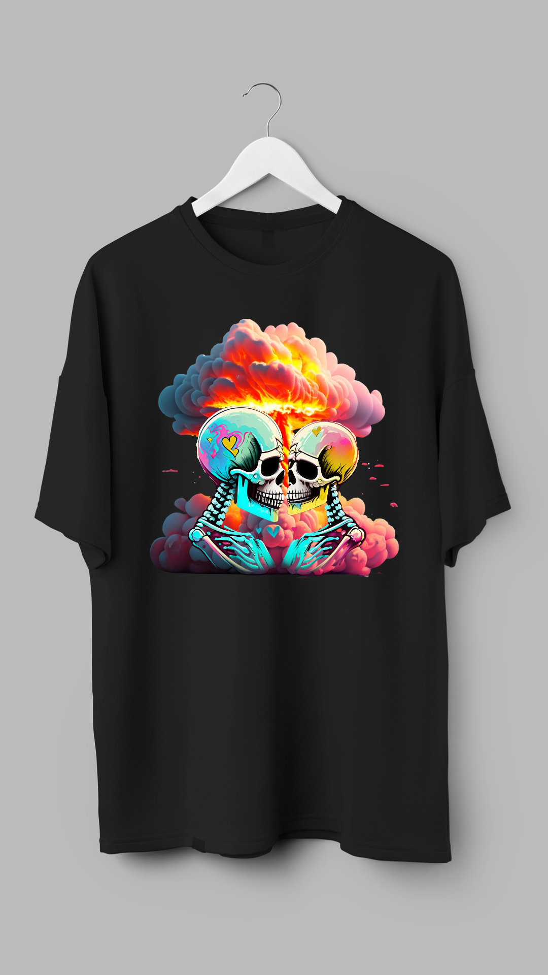 Skeleton Graphic Tshirt - RJMK Clothing
