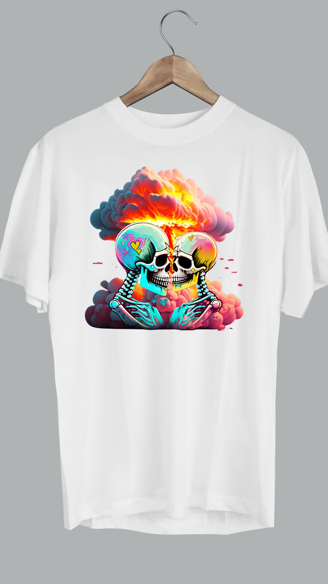 Skeleton Graphic Tshirt - RJMK Clothing