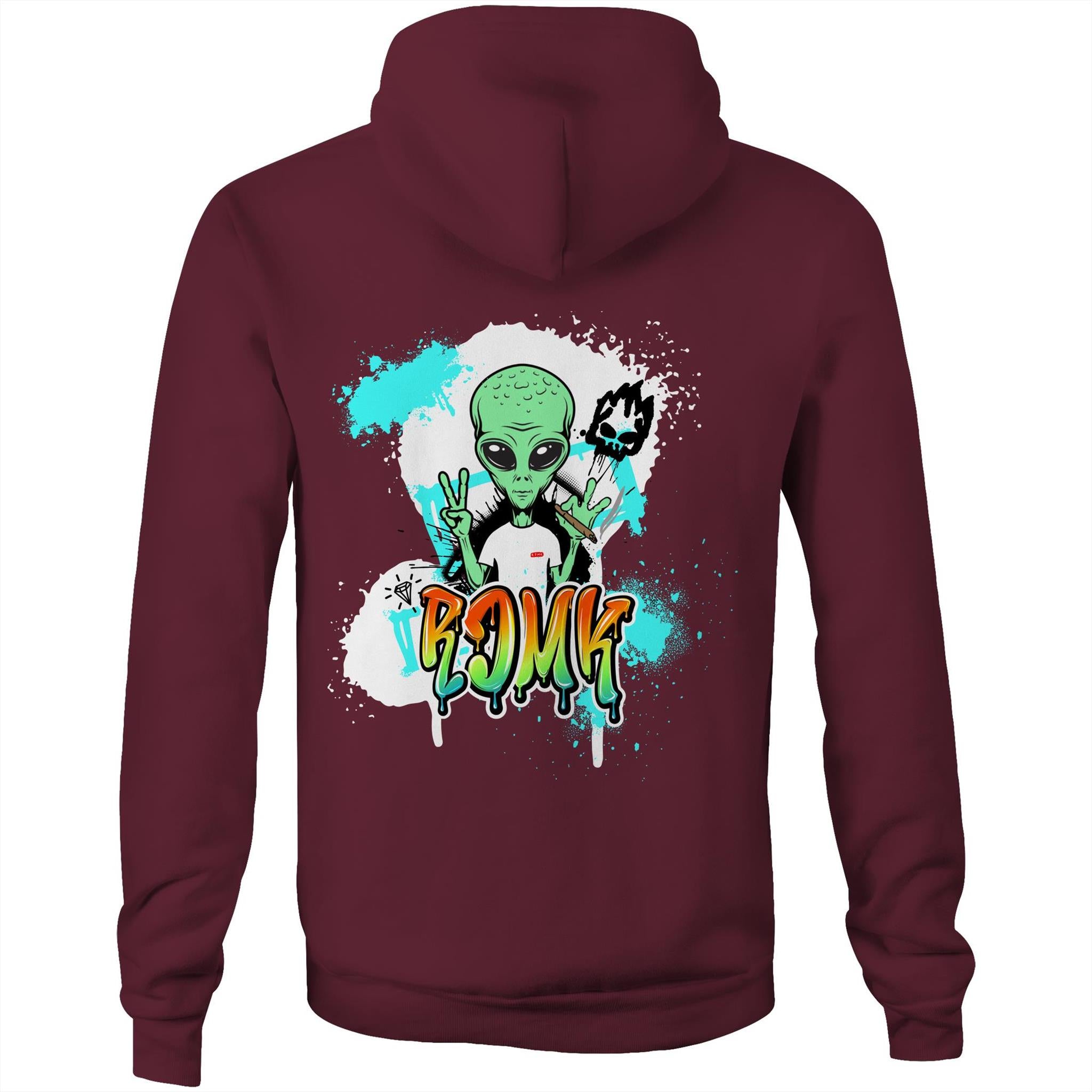 Alien smoke -Limited Edition Hoodie - graphic hoodie