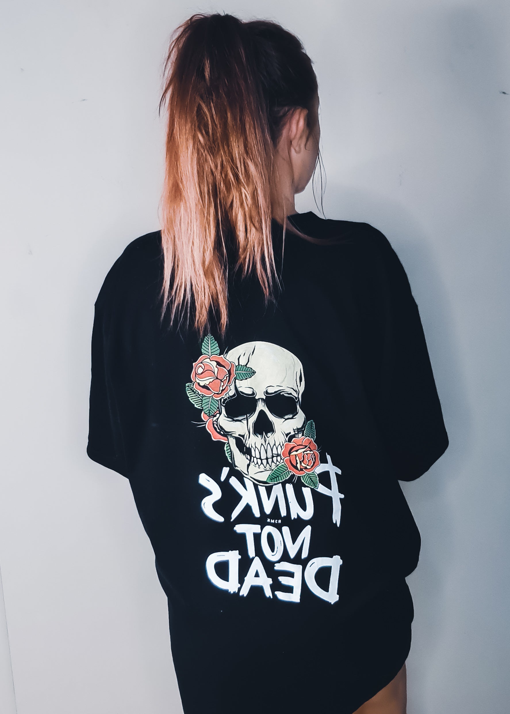 "Rebel Anthem: 'Punk's Not Dead' Tee by RJMK Clothing"