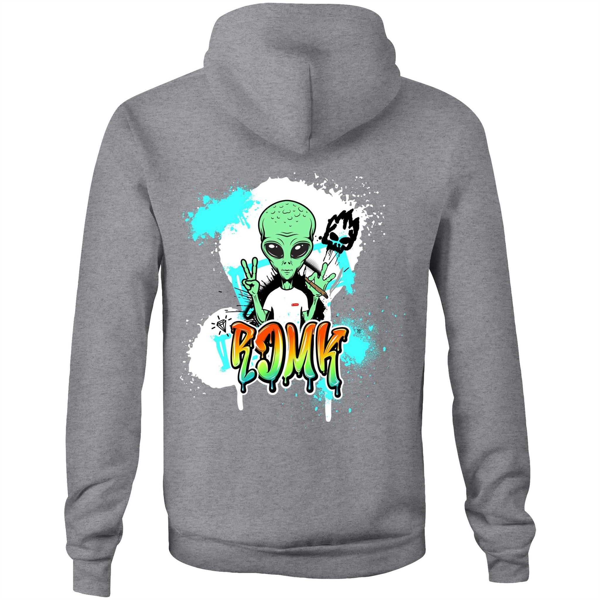 Alien smoke -Limited Edition Hoodie - graphic hoodie