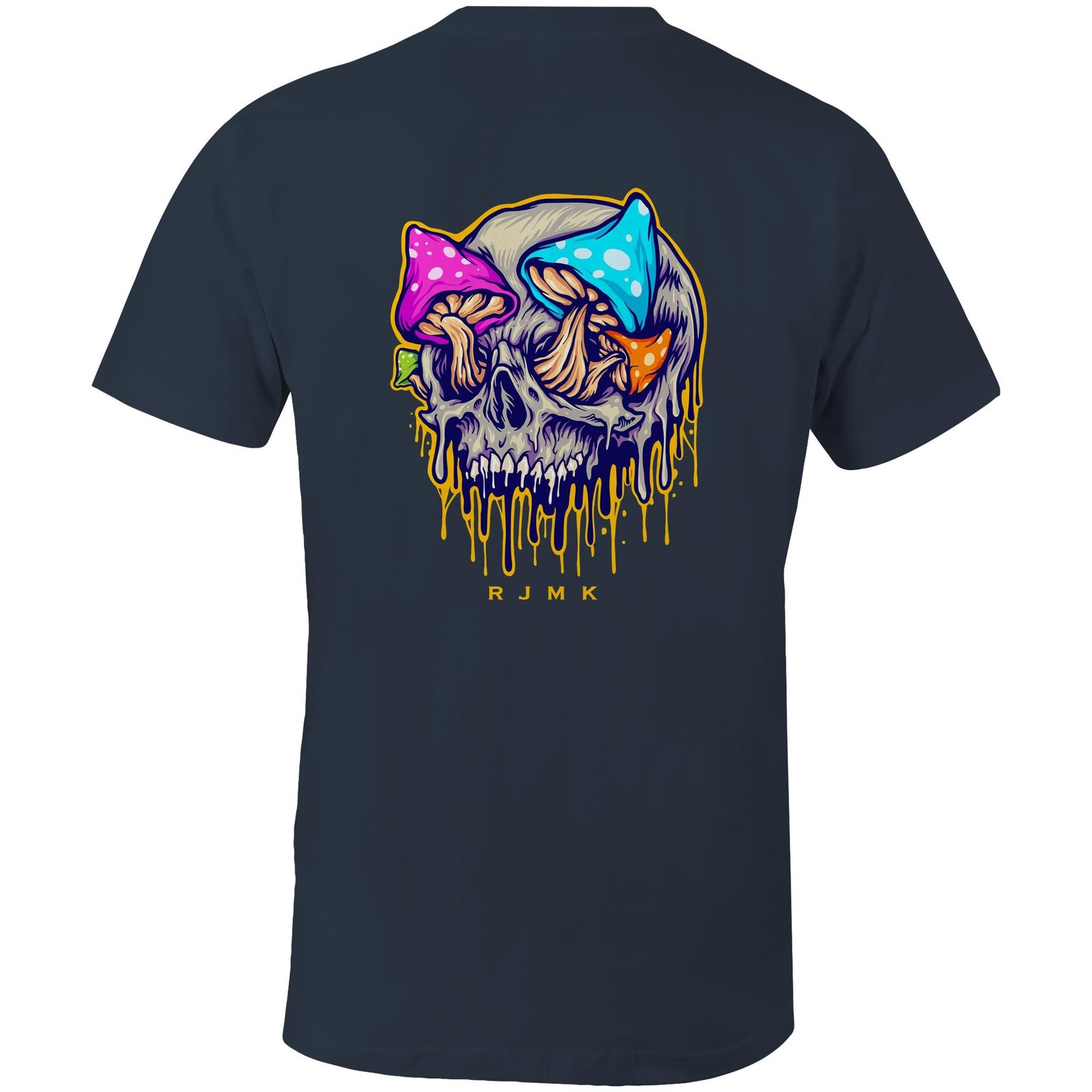RJMK Melting Mushrooms Graphic style Graphic T-shirt - unisex graphic t-shirt