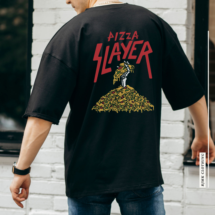 TALL pizza slayer AS Colour - Tall Tee T-Shirt