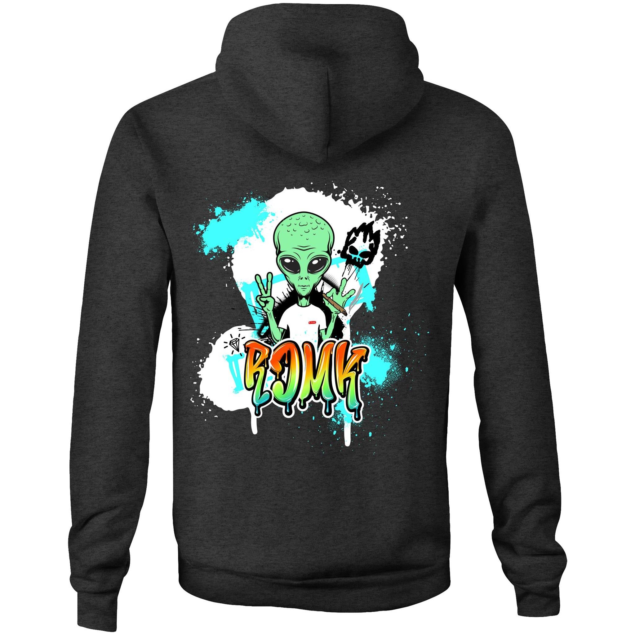 Alien smoke -Limited Edition Hoodie - graphic hoodie