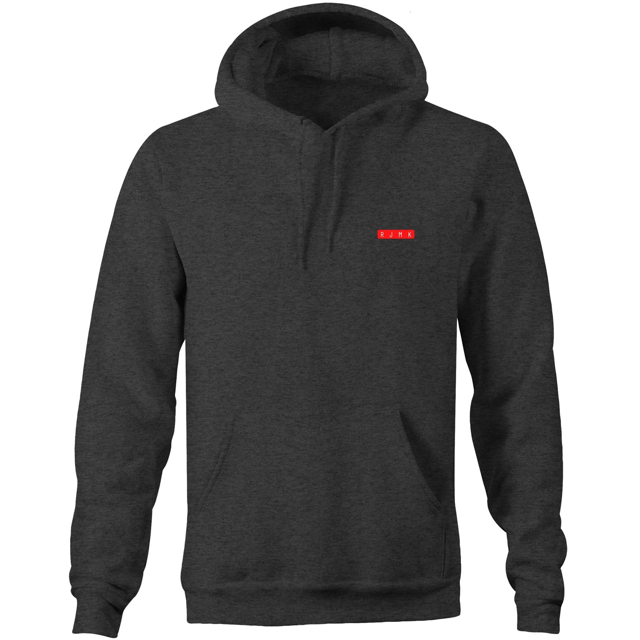 Rose Mouth AS Colour Stencil - Pocket Hoodie Sweatshirt