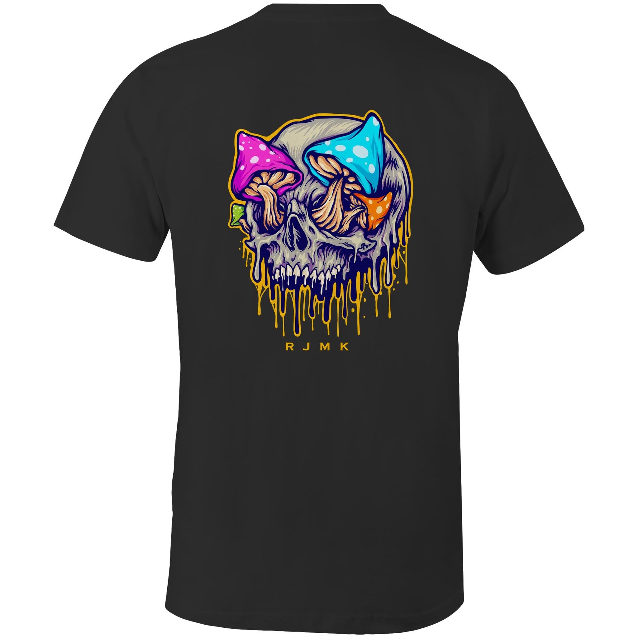 RJMK Melting Mushrooms Graphic style Graphic T-shirt - unisex graphic t-shirt