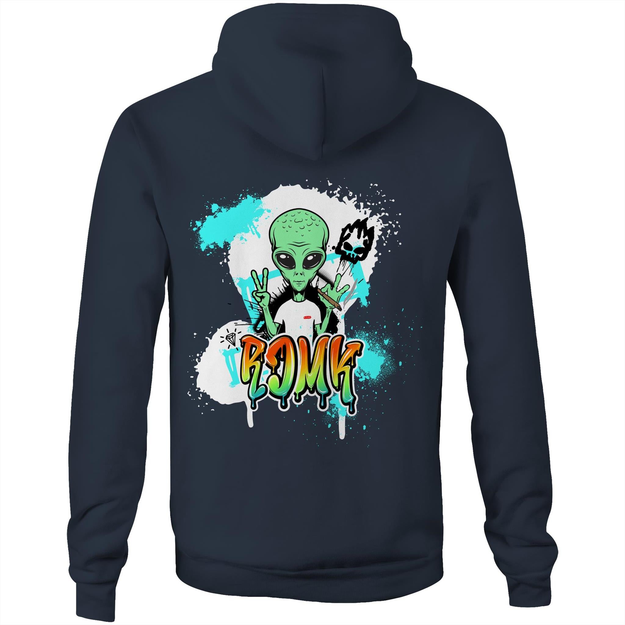 Alien smoke -Limited Edition Hoodie - graphic hoodie